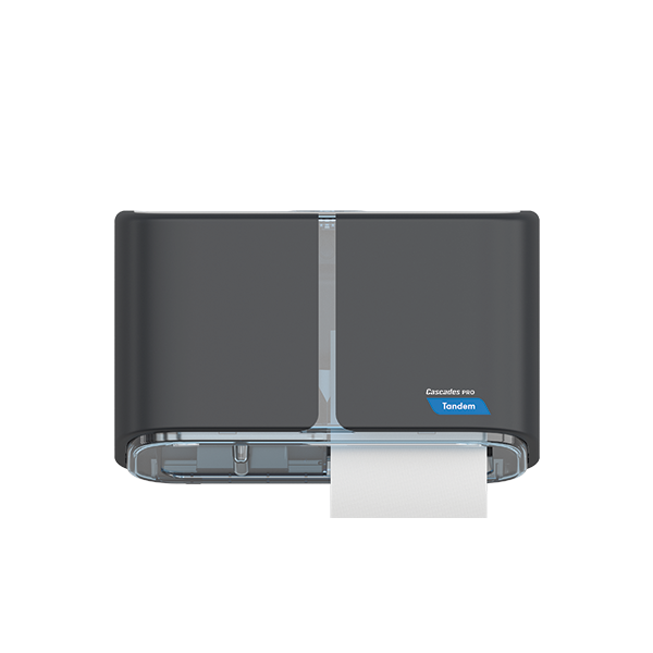 Sidebyside high capacity toilet paper dispenserSaniDépôt