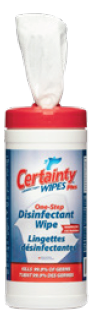 Certainty cleaning wipes–NORFIL